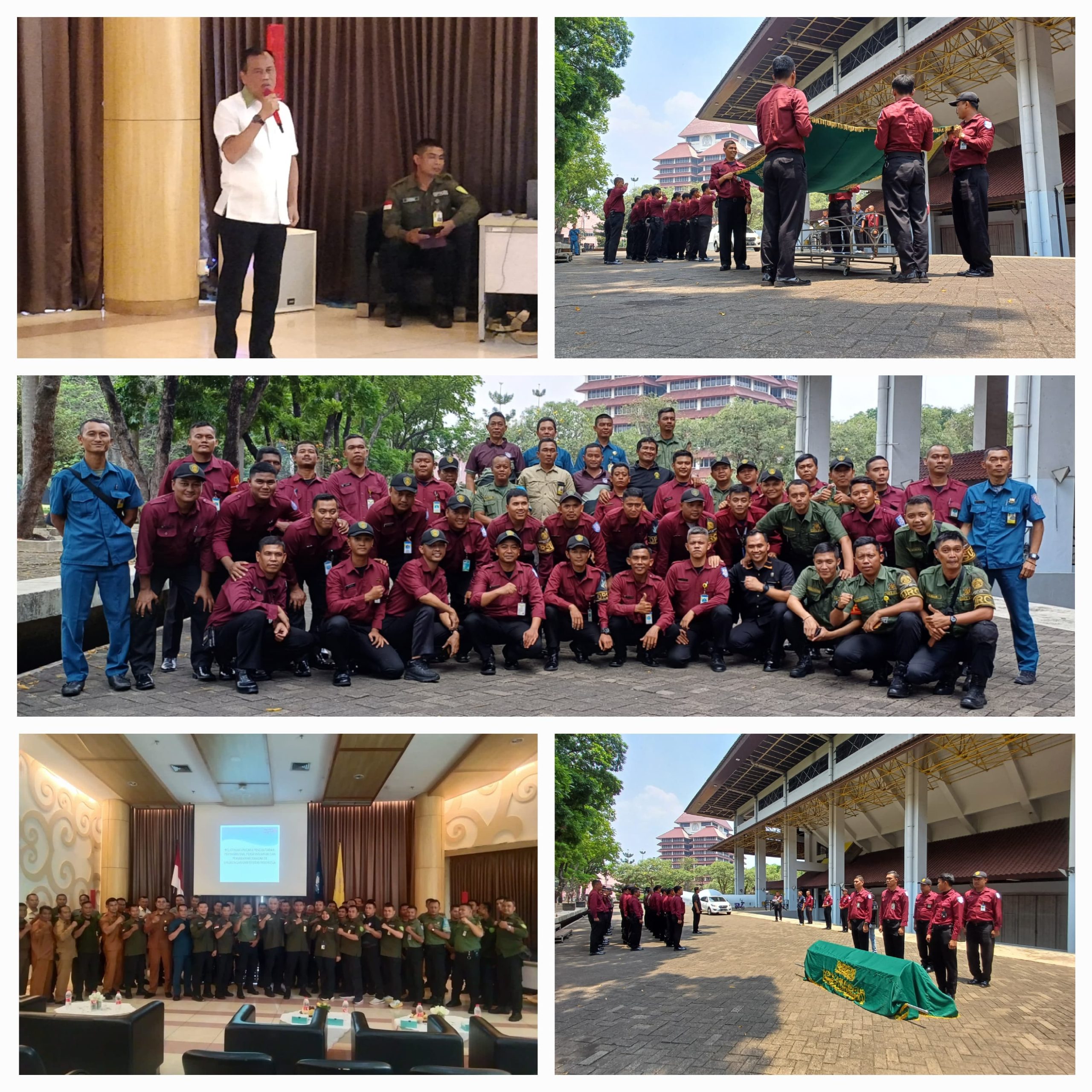 elatihan Upacara Pengantaran, Penyambutan, Persemayaman dan Pemakaman Jenazah di Lingkungan Universitas Indonesia